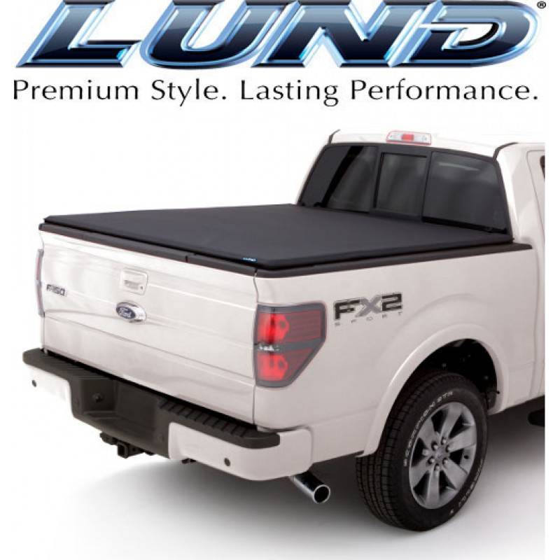 Lund 95837 Genesis Elite Tri Fold Tonneau Bed Cover 97 04 Ford F 150 Flareside