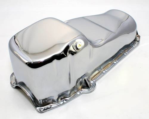 58-79 SBC Chrome Stock Capacity Oil Pan 283 305 327 350 400 Small Block  Chevy