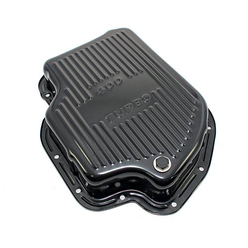 GM Chevy Turbo 400 Black Automatic Transmission Deep Pan - Extra Capacity  TH400