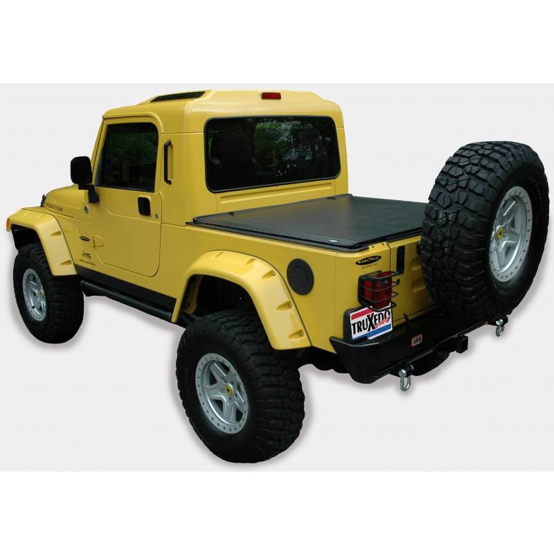 Truxedo 540501 Lo Pro Qt Tonneau Cover 04 06 Jeep Wrangler Rubicon W Rubitrux