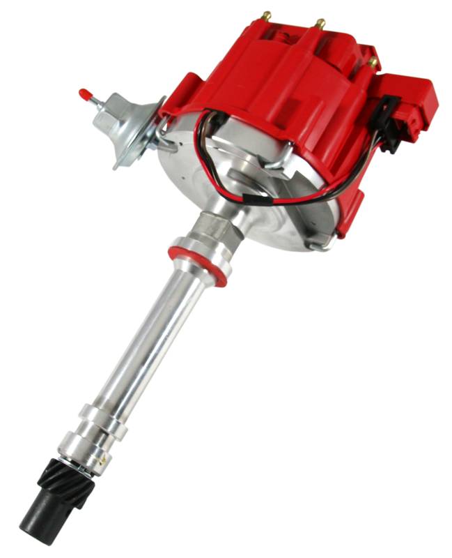 A-Team Performance JM6511R 50K Volt Coil HEI Distributor with Red Cap -  SWPP 