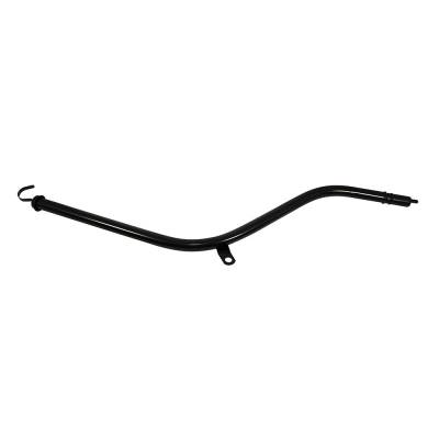 Assault Racing Products - GM Chevy TH350 Black Steel Dipstick Transmission Tube 27" Long Turbo 350 Trans