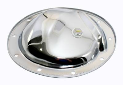 Assault Racing Products - GM Chevy Car/Truck 10 Bolt Chrome Plated Steel Differential Cover w/ Drain Plug