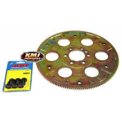 KMJ Performance Parts - SFI SBC - BBC Chevy 350 396 427 Flexplate Internal Balance 168T SBC + ARP Bolts