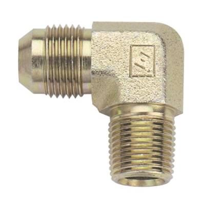 Fragola - Fragola 582206 6 AN to 1/4 NPT Male 90 Degree Adapter Steel IMCA USRA NHRA