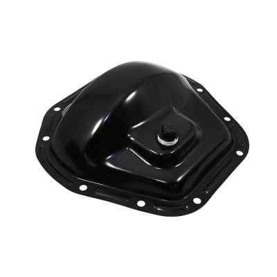 Assault Racing Products - Dana 60 D60 Axle Black Plated Steel Differential Cover Chevy Ford Dodge 10 Bolt