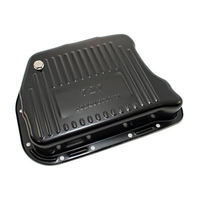 Assault Racing Products - Mopar Chrysler Dodge 727 Torqueflite EDP Black Auto Transmission Pan 3" Deep