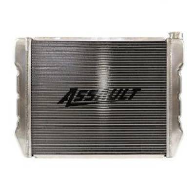 Assault Racing Products - Ford Mopar Style 19"x22" Aluminum Universal Radiator Heavy Duty Extreme Cooling