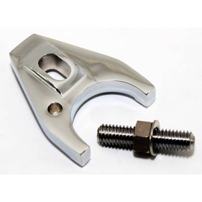 Assault Racing Products - SBC Chevy Chrome Billet Aluminum Distributor Hold Down Clamp - 305 327 350 400