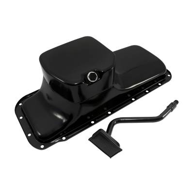 KMJ Performance Parts - Big Block BB Mopar 383 400 413 426 440 7 qt Oil Pan + 1/2"; Dodge Hemi Tube