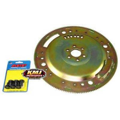 KMJ Performance Parts - SBF Ford Small Block 50oz 164 Tooth 289/302 Flexplate Mercury 5.0L + ARP Bolts