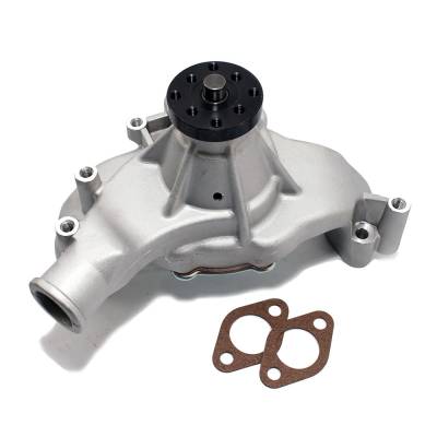 KMJ Performance Parts - Big Block Chevy 454 HV High Volume Long Aluminum Water Pump Natural 5/8"; Pilot