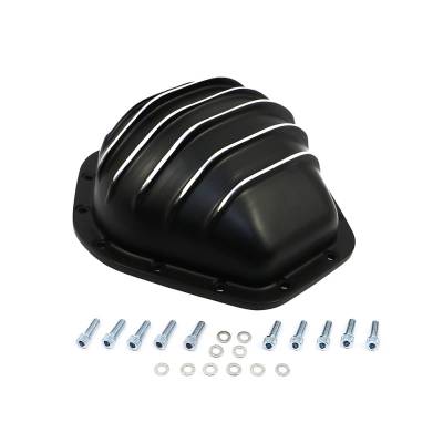 Assault Racing Products - 1973-95 Chevy Truck 14 Bolt Black Aluminum Differential Cover 3/4 Ton C K 2500