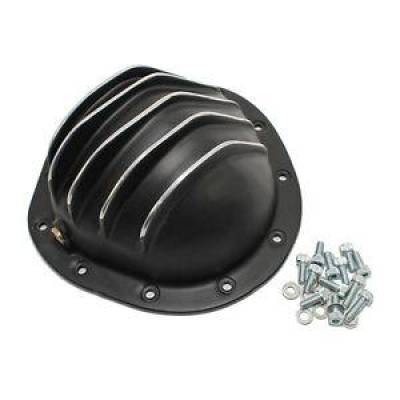 Assault Racing Products - Chevy GMC Truck 12 Bolt Black Aluminum Differential Cover - 8 3/4" Ring Gear