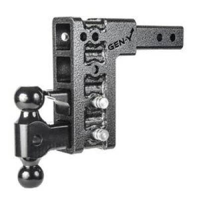 GEN-Y Hitch - GEN-Y Hitch GH-523 MEGA-DUTY 16K DROP HITCH 5" Drop (2" SHANK)