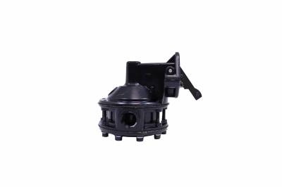 Assault Racing Products - High Volume SBC Chevy 350 400 BLACK 6-Valve Mechanical Fuel Pump 110GPH 9 PSI 1/2" NPT ARC 1016BK