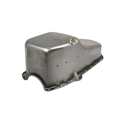 Assault Racing Products - 1958-79 SBC Chevy Raw Unplated Oil Pan - Stock Capacity 327 350 400 Small Block - Image 2