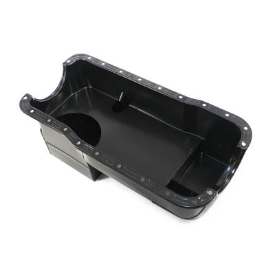 Assault Racing Products - 1979-1993 Fox Body SBF Ford 7qt Dual Sump Black Drag Oil Pan Small Block 351W - Image 2