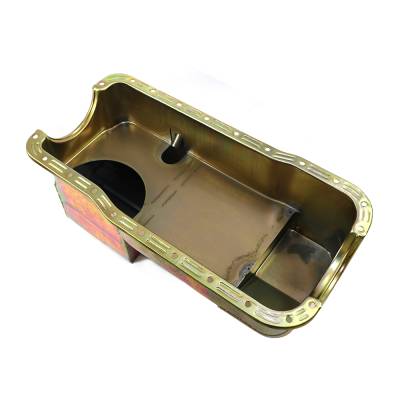 Assault Racing Products - 1979-1993 Fox Body SBF Ford 7qt Dual Sump Zinc Drag Oil Pan Small Block 351W - Image 3