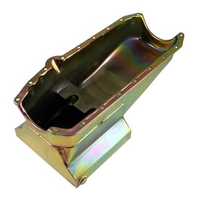 Assault Racing Products - 58-79 SBC Chevy Zinc Drag Race Style Oil Pan 7qt - 283 327 350 400 Small Block - Image 2