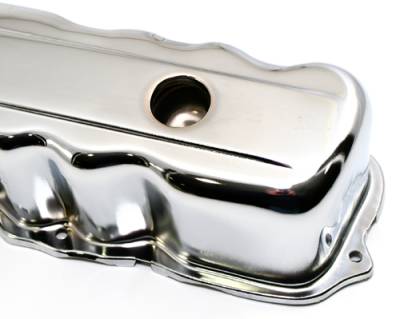 Assault Racing Products - 60-83 Ford Straight Inline 6 Cylinder Chrome Steel Valve Cover 144 170 200 250 - Image 2