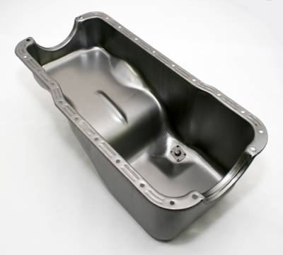 Assault Racing Products - 63-96 SBF Ford 302 Front Sump Raw Steel Oil Pan - Small Block 260 289 5.0 - Image 3