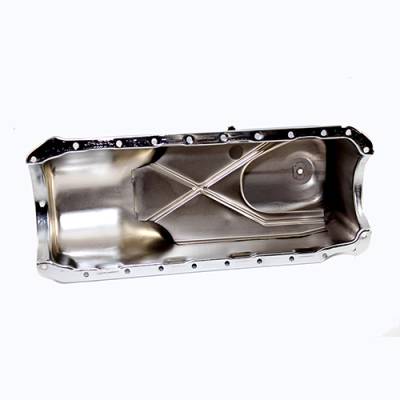 Assault Racing Products - Big Block Chevy 454 Truck Oil Pan - Chrome 6 Qt. 402 427 BBC Pickup 2WD 4WD 4x4 - Image 3