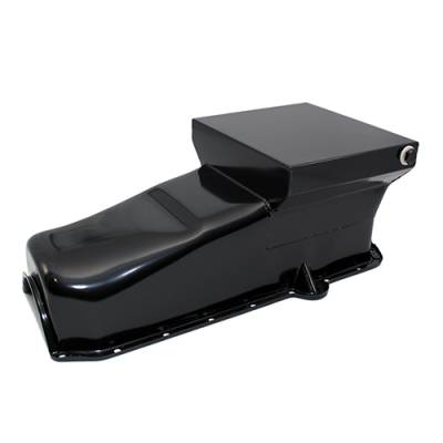 Assault Racing Products - Black Painted 80-85 SBC Drag Style Race 7qt. Oil Pan 305 350 Chevy Small Block - Image 3