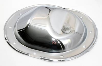 Assault Racing Products - Chrysler 8 1/4 Rear Chrome Differential Cover w/ Fill Plug 8.25" 10 Bolt Dodge - Image 2