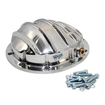 Assault Racing Products - GM Chevy 10 Bolt Polished Aluminum Rear Differential Cover - 8.5" Ring Gear - Image 2