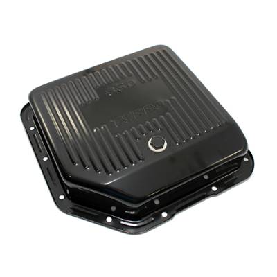 Assault Racing Products - GM Chevy Turbo 350 Black Deep Transmission Pan Hi Capacity Automatic TH350 +2QT. - Image 3