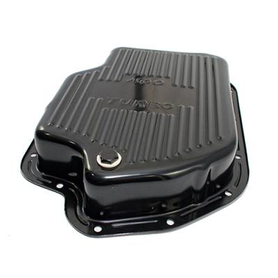 Assault Racing Products - GM Chevy Turbo 400 Black Automatic Transmission Deep Pan - Extra Capacity TH400 - Image 2