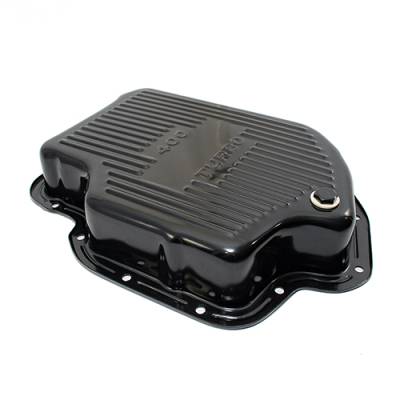 Assault Racing Products - GM Chevy Turbo 400 Black Automatic Transmission Deep Pan - Extra Capacity TH400 - Image 3