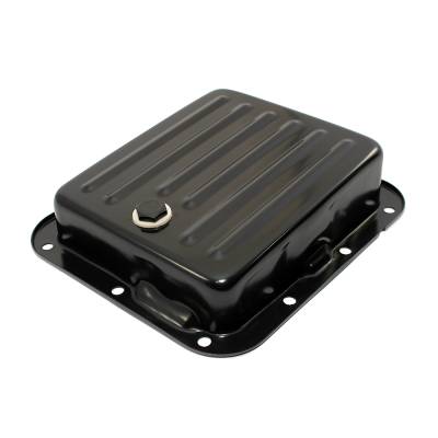 Assault Racing Products - Pan Fill Style Ford C4 Black Steel Automatic Transmission Pan - Stock Capacity - Image 2