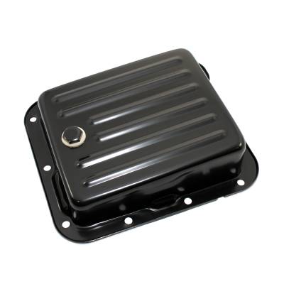 Assault Racing Products - Pan Fill Style Ford C4 Black Steel Automatic Transmission Pan - Stock Capacity - Image 3