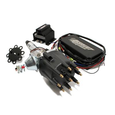 Assault Racing Products - SBC BBC Chevy 327 350 396 454 Pro Billet Vacuum Advance Black Ignition Kit - Image 2