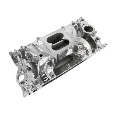 Assault Racing Products - SBC Small Block Chevy 1996-2002 Vortec Air Gap Polished Aluminum Intake 305 350 - Image 2