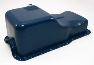 Assault Racing Products - SBF Ford 302 Front Sump Oil Pan Dark Blue - Small Block Windsor 260 289 5.0 - Image 2