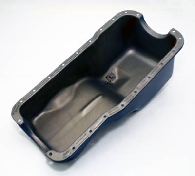 Assault Racing Products - SBF Ford 302 Front Sump Oil Pan Dark Blue - Small Block Windsor 260 289 5.0 - Image 3