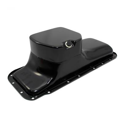 Assault Racing Products - 1963-78 CHRYSLER/MOPAR BIG BLOCK 361-383-400-440-HEMI 426 RACING OIL PAN - BLACK - Image 3