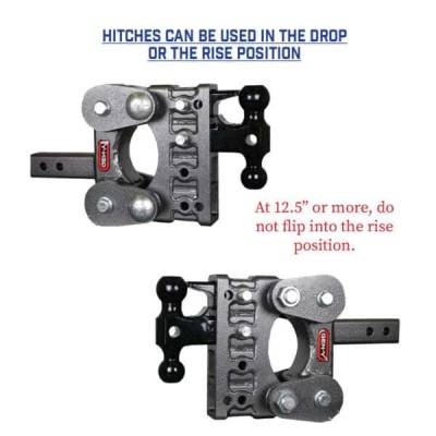 GEN-Y Hitch - GEN-Y Hitch GH-1324 THE BOSS (TORSION-FLEX) 21K DROP HITCH 6" Drop (2.5" SHANK) - Image 2