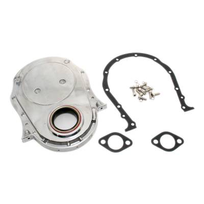 Assault Racing Products - 454 Chevy Polished Aluminum Timing Chain Cover Kit - '66-'90 396 427 Big Block - Image 2