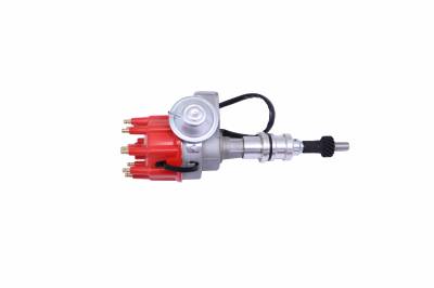 Assault Racing Products - Ford Windsor 351W Electronic Ready To Run Drop-In Distributor Red Small Cap - Image 2